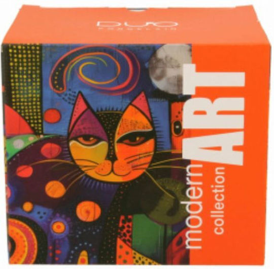 Modern Art Cat Чаша от Порцелан 450мл