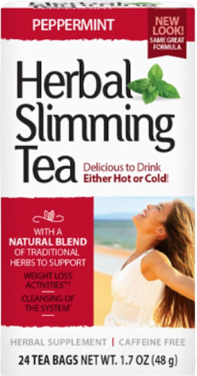 21st Century Herbal Slimming Tea Peppermint 24 Bags