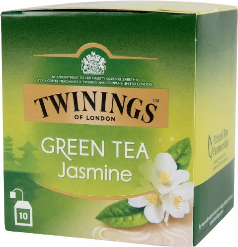 Twinings Verde Ceai 10 Pungi 18gr 1buc cu Aromă Jasmine