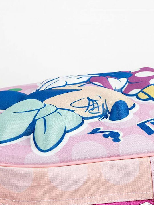 Minnie Mouse Σχολική Τσάντα Πλάτης Νηπιαγωγείου Ροζ