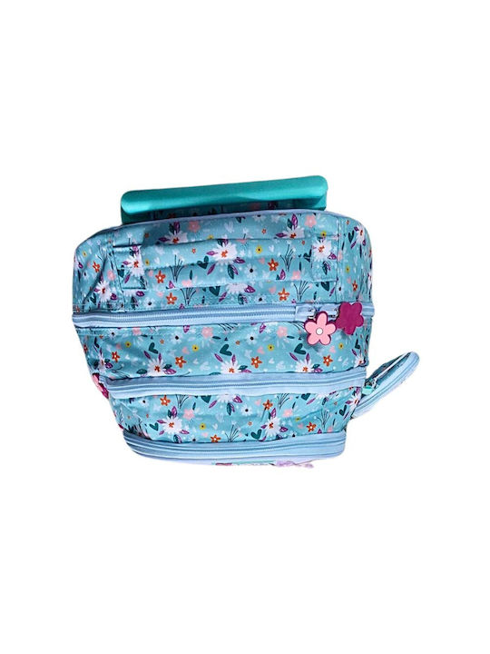 Must Team School Bag Trolley Elementary, Elementary Multicolour with Water Bottle Holder 30Liters