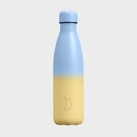 Chilly's Series Gradient Thermos Bottle Stainless Steel BPA Free 500ml Sky