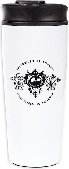 Pyramid International Disney Nightmare Before Christmas: Cheers to Fears Glass Thermos Stainless Steel 450ml White