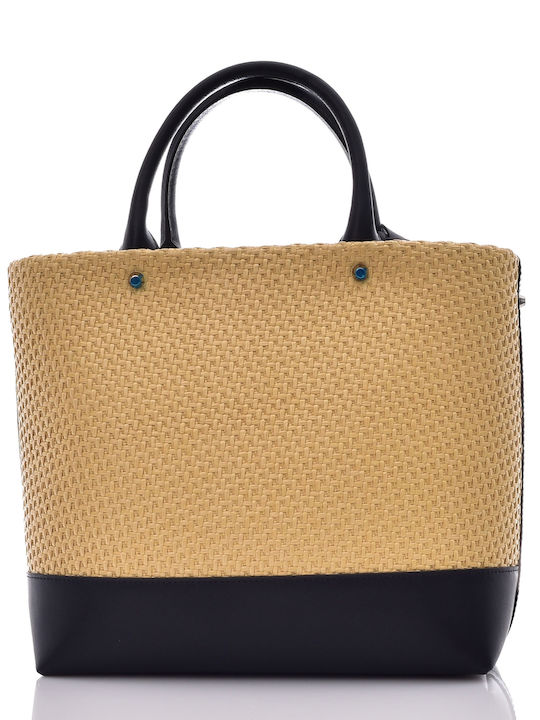 Straw Women's Bag Handbag Beige