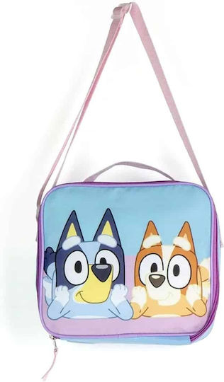 Bluey School Insulated Hand Lunch Bag Light Blue Bluey