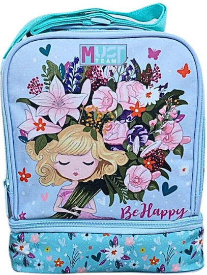 Schulische Isolierte Kinder Lunchtasche Rucksack 7l Mehrfarbig 22x16x28cm