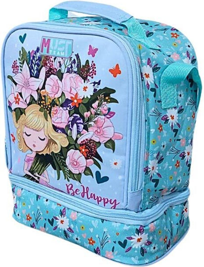 Schulische Isolierte Kinder Lunchtasche Rucksack 7l Mehrfarbig 22x16x28cm