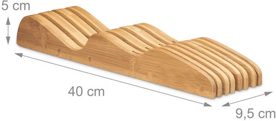Relaxdays Kitchen Base Bamboo