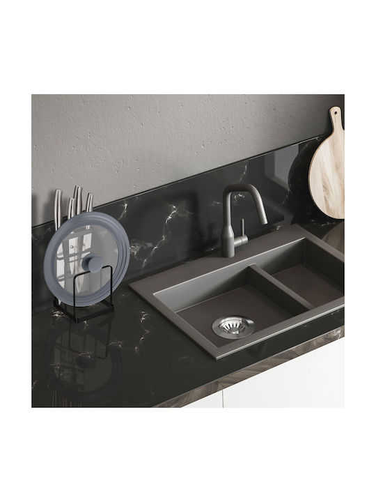 Relaxdays Suport pentru șervețele Metalică Roz 12x14x21.5cm 10035387