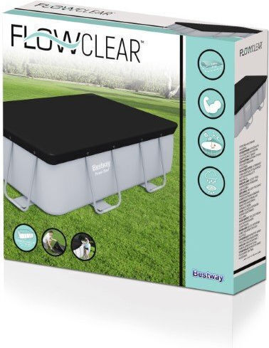 Bestway Rectangular Pool Cover Flowclear 282x196cm 1pcs