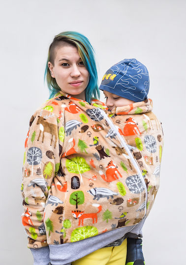 Fuchs Wickeltrage für Babys