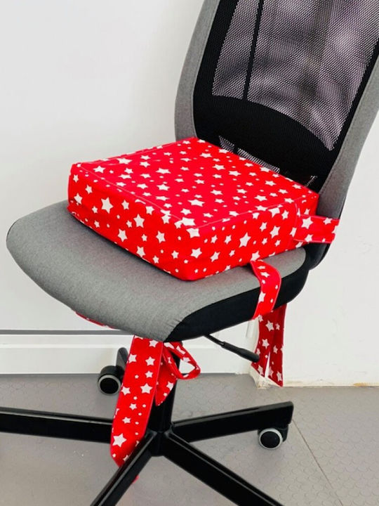 Child's Lift Seat Chair Red Stars