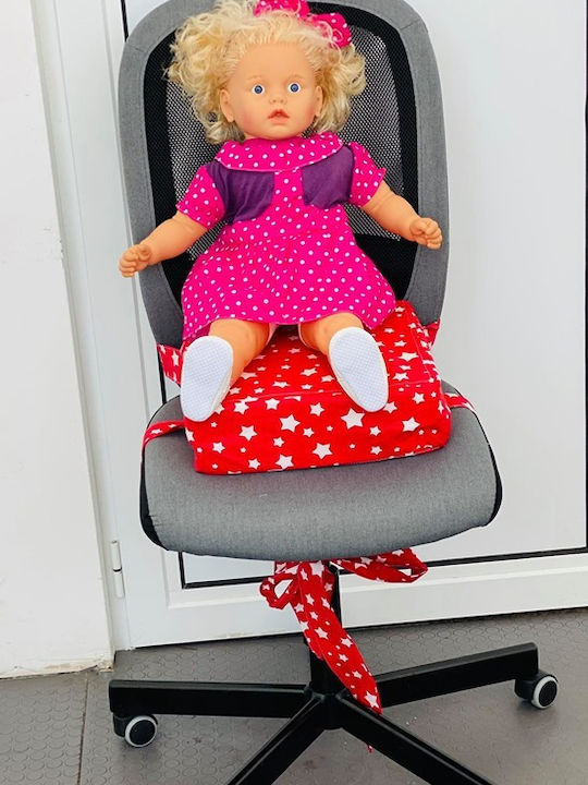 Child's Lift Seat Chair Red Stars
