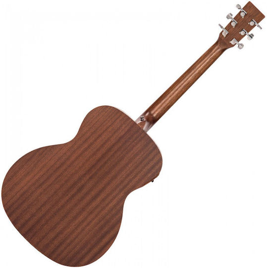 Vintage Semi-Akustik Gitarre VE-660WK Ausschnitt Braun