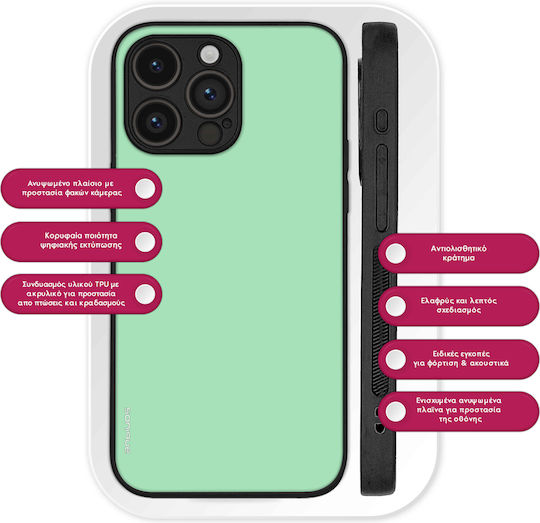 Калъф Sonique Colorbloc Series за Honor 90 Smart 5G Honor X7b Мента
