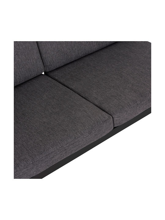 Safin Doppelsitzer Sofa Anthrazit 140x70x77cm