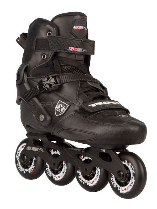 Seba Trix 2 80 Inline Rollers Schwarz Ενηλίκων/Παιδικά