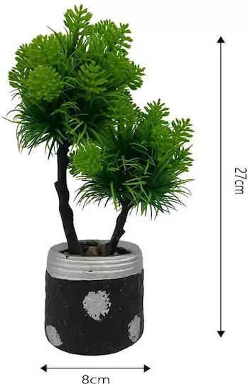 Copac Bonsai Artificial cu Frunziș Dens