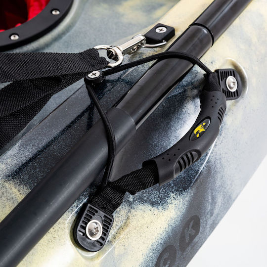 SCK Conger 295 Sit in Fishing Kayak 1 Person Gray 2706