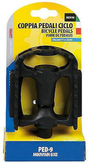 Lampa 9231.9lb Flat Bicycle Pedals Black
