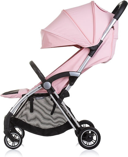 Chipolino Illusion Cărucior pentru Bebeluși Potrivit pentru Nou-născut Pink Marshmallow 8.5kg