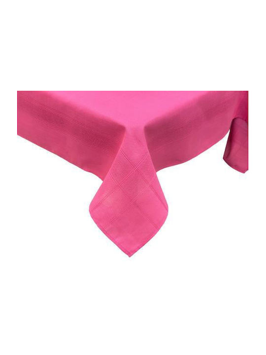 Linea Home Tischtuch Leinen El001 Fuchsia 140x180cm