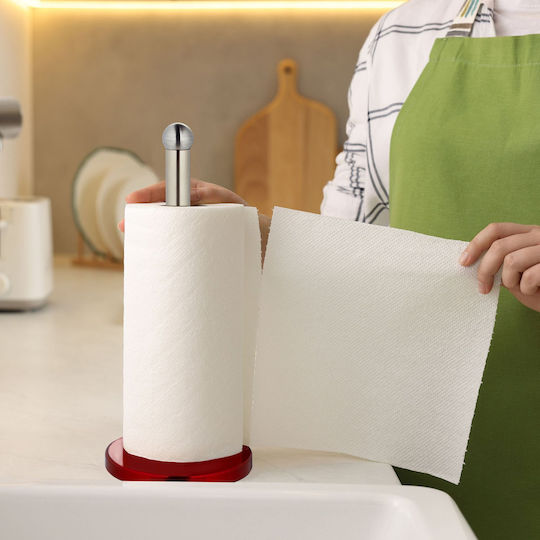 Relaxdays Metallic Napkin Holder Gray 35x15cm 10043316