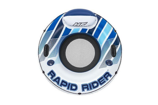 Bestway 43116 Rapid Rider Aufblasbarer Schwimmring mit Rückenlehne 135 cm