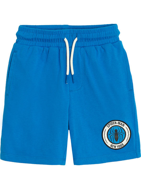 Kids' Set with Shorts Summer 2pcs Blue Spiderman