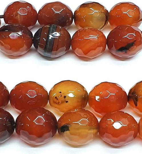 Roloi Komboloi Agate Worry Beads Honey 30cm