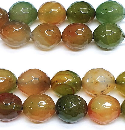 Roloi Komboloi Agate Worry Beads Multicolour 28cm