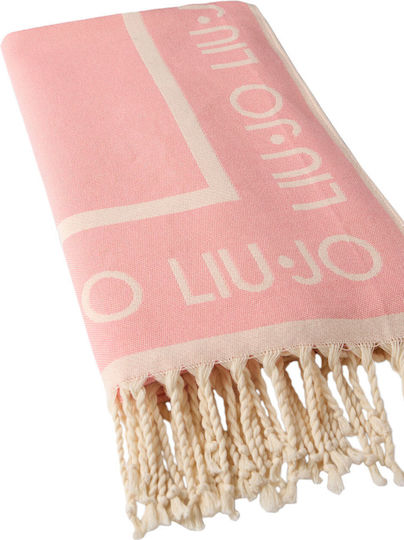 Liu Jo Beach Towel Pink