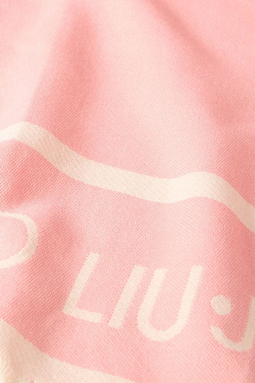 Liu Jo Beach Towel Pink