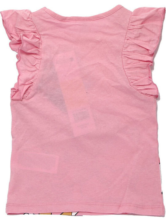 Kinderhemd Kurzarm Rosa