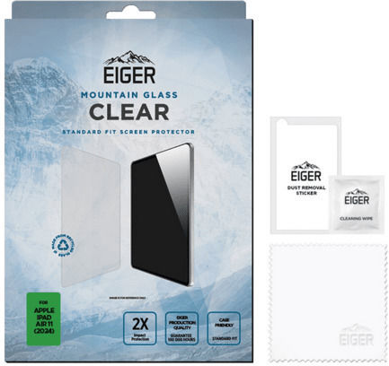 Eiger 0.3mm Tempered Glass (iPad Air, Apple; iPad 11, Apple)