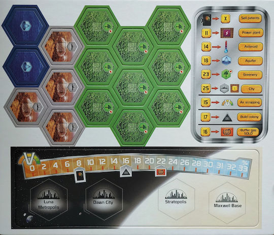 Разширение на играта Terraforming Mars Amazonis & Vastitas за 2-5 играчи 14+ години Stronghold Games