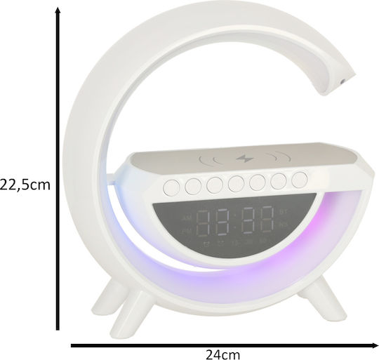 Bluetooth Lustră Decorativă Alb