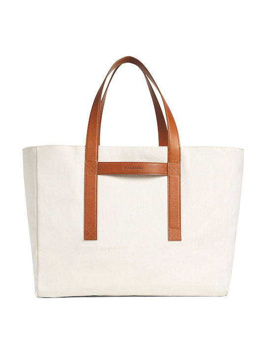 Dsquared2 Γυναικεία Shopper Τσάντα Δερμάτινη