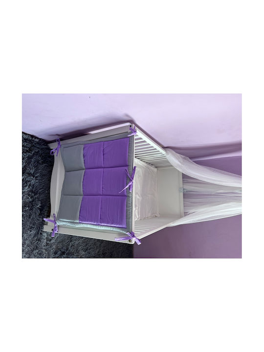 Kinderzimmer-Aufbewahrungskörbe Parashkevovi Kinderbett-Set Farbe Grau