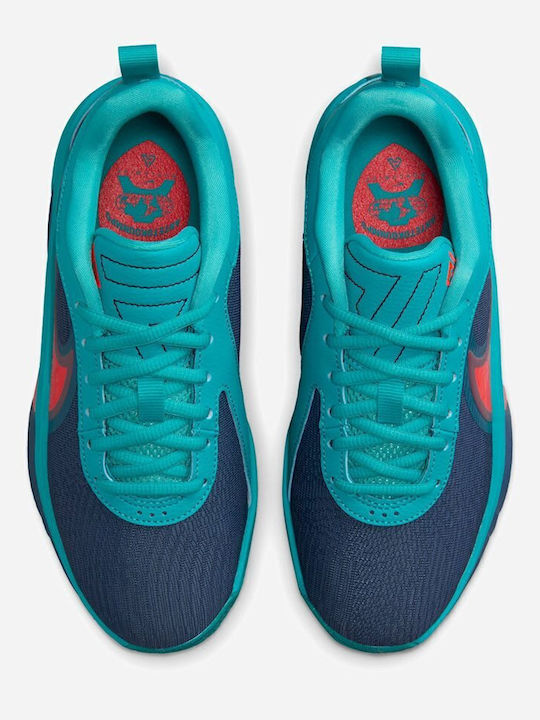 Giannis Freak 6 Kids Sports Shoes Basketball with Laces Blue