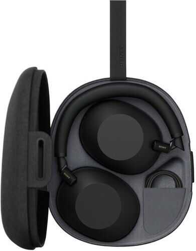 Sony WH-1000XM6 Wireless / Wired Over Ear Headphones with 30 hours of Operation and Quick Charge Black