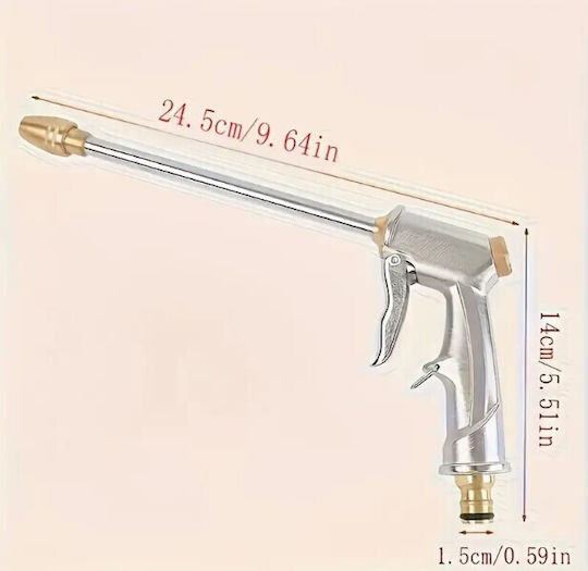 Stainless Steel Long High-Pressure Gun