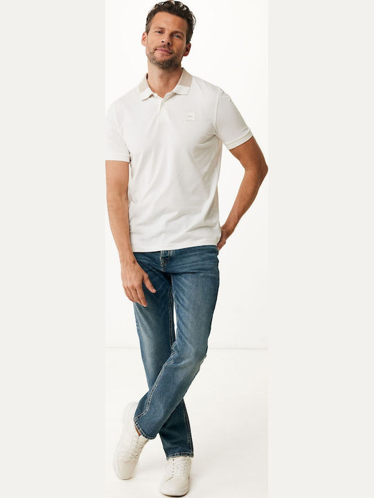 Polo Short Sleeve Blouse Off White, Ecru