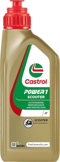Castrol Power 1 Scooter 2T Ulei de motocicletă pentru motoare în doi timpi 1lt