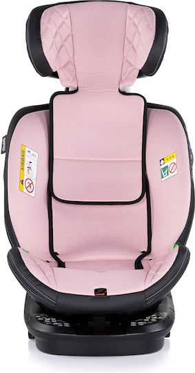Chipolino Hypnotic Baby Car Seat i-Size with Isofix Pink Marshmallow 0-36 kg