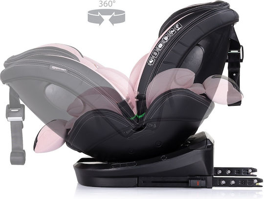 Chipolino Hypnotic Baby Car Seat i-Size with Isofix Pink Marshmallow 0-36 kg