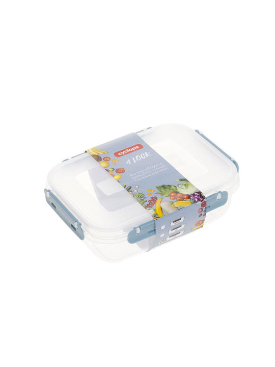 Cyclops 4Lock Lunchbox Kunststoff Transparent 500ml 1Stück