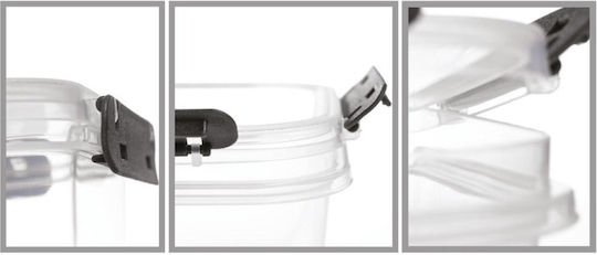 Cyclops 4Lock Cutie pentru Mâncare Plastic Transparent 2100ml 1buc