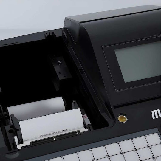 ICS Maxi Ii Ταμειακή Μηχανή Εστιατορίου σε Μαύρο Χρώμα