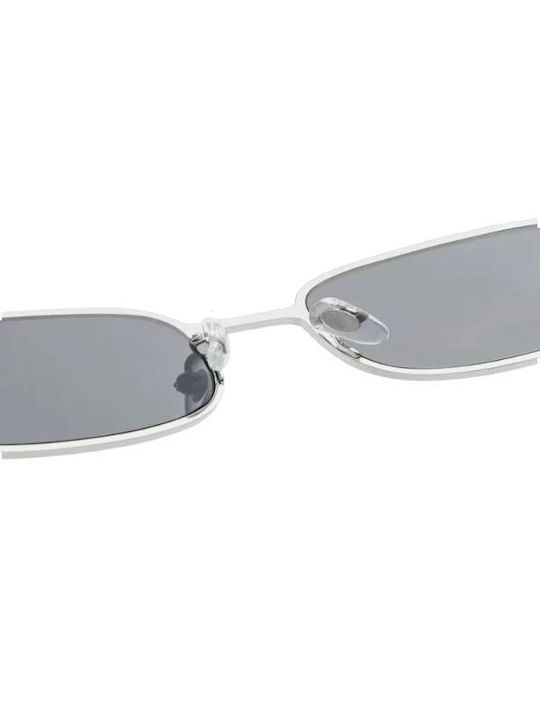 A.Kjaerbede Sunglasses Silver with Metal Frame & Silver Lens A.Kjaerbede Sunglasses Silver with Metal Frame & Silver Lens